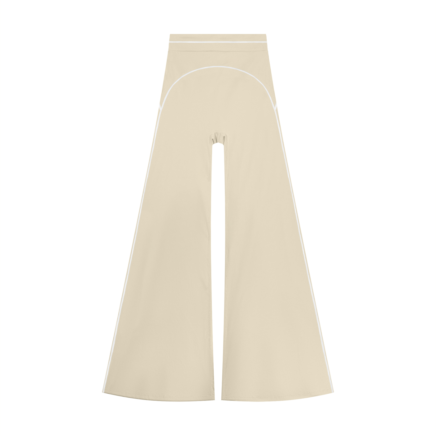26 Essential - High Rise Topstitching Flared Leggings