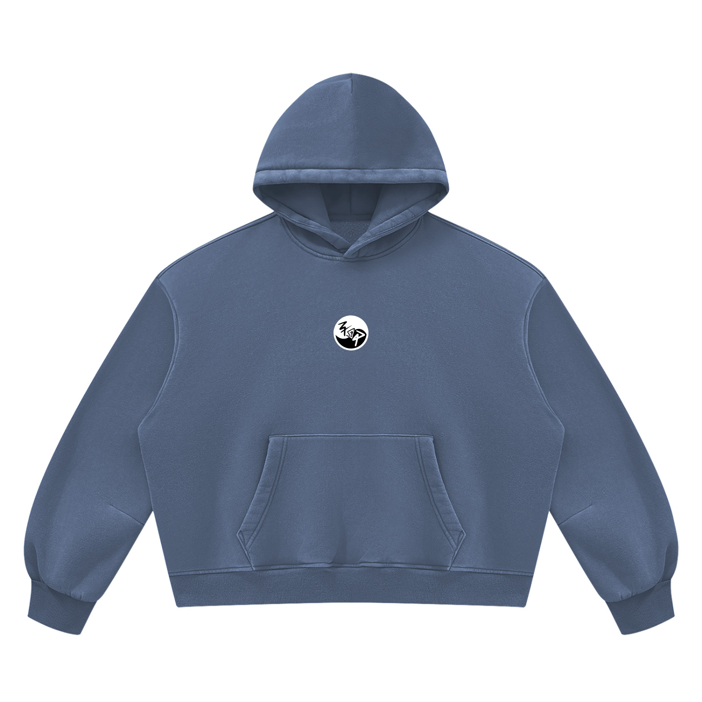 Pin and Pang - Unisex Vintage Wash Boxy Fleece Hoodie