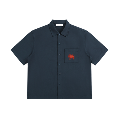 SpiderLily - Boxy Patch Pocket Shirt