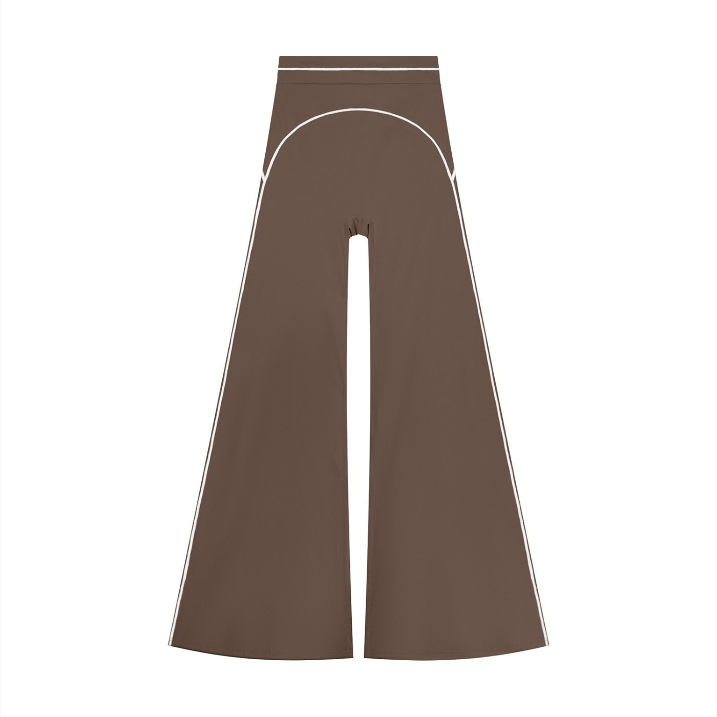 26 Essential - High Rise Topstitching Flared Leggings