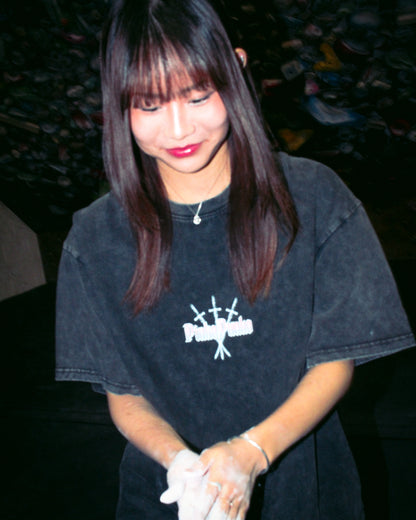 Cranes in the Sun - Oversized Washed Tee