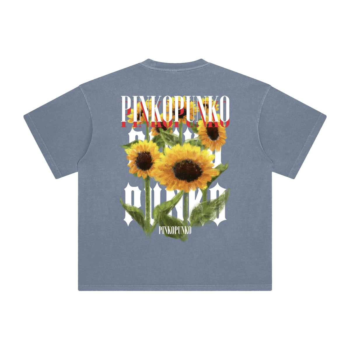 Summer Sunflowers - Enzyme Washed Tee