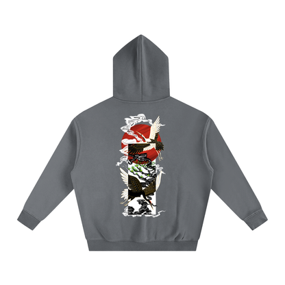 Cranes in the Sun - Oversized Hoodie