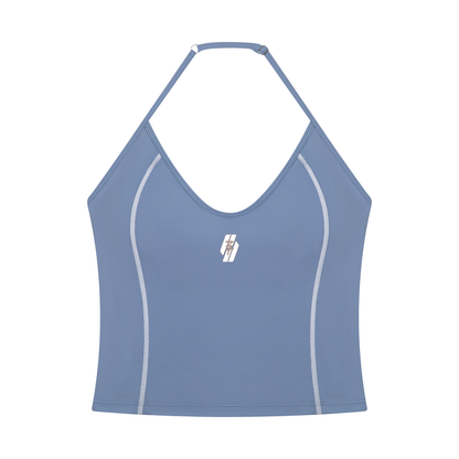 26 Essential - Women's Halter Neck Tank Top