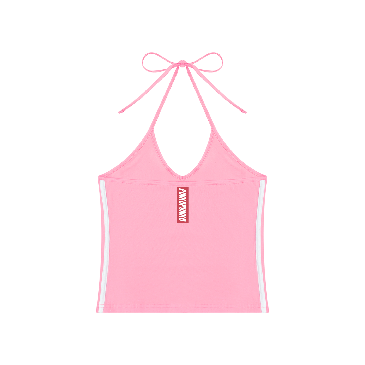 Graffiti - Halter Crop Tank Top