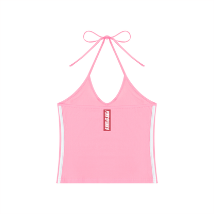 Graffiti - Halter Crop Tank Top