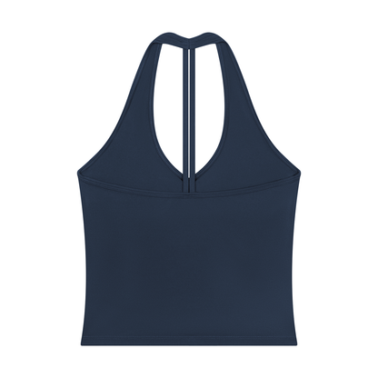 Women’s Halter V-Neck Yoga Tank Top