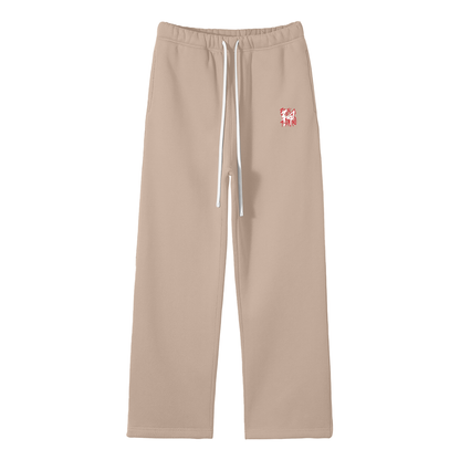 Simple Logo - Thick Straight Leg Sweatpants
