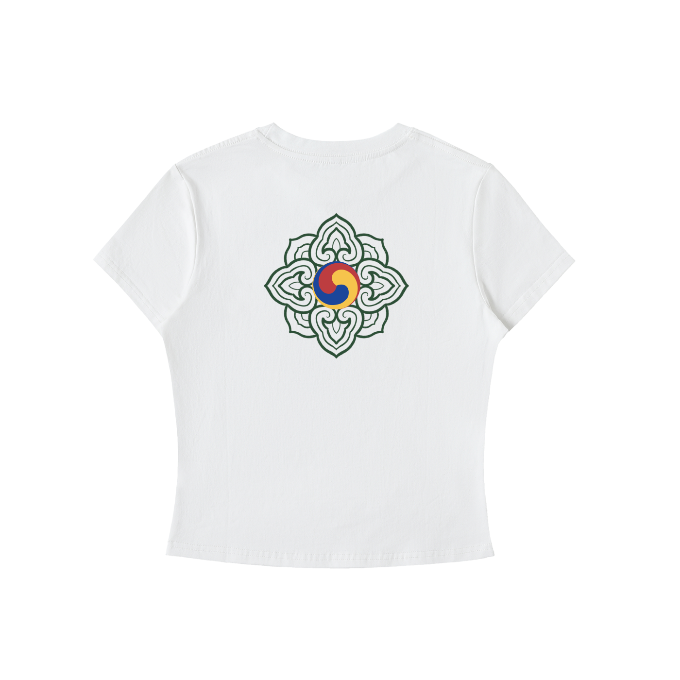 Dancheong Crane - Bodycon Tee