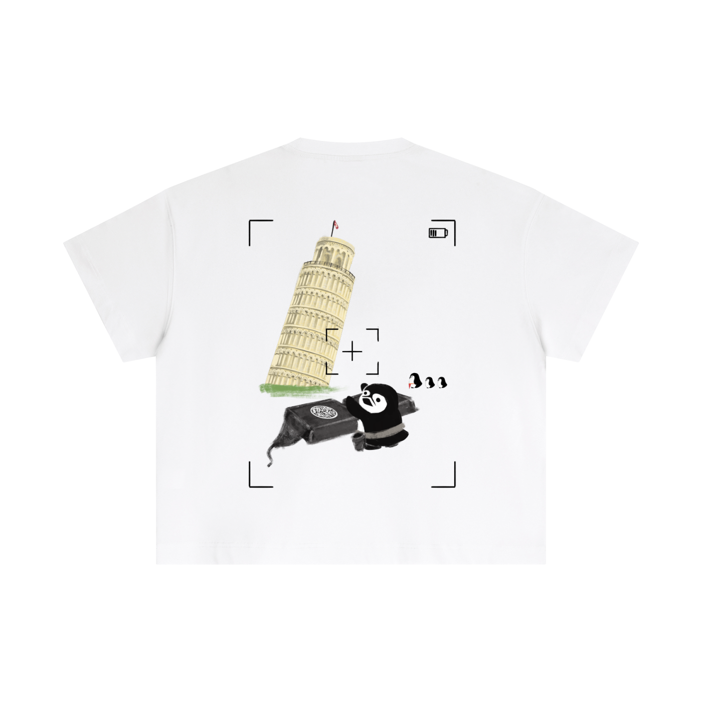 DinkoDunko: Spotting Pisa - Essential Boxy Tee