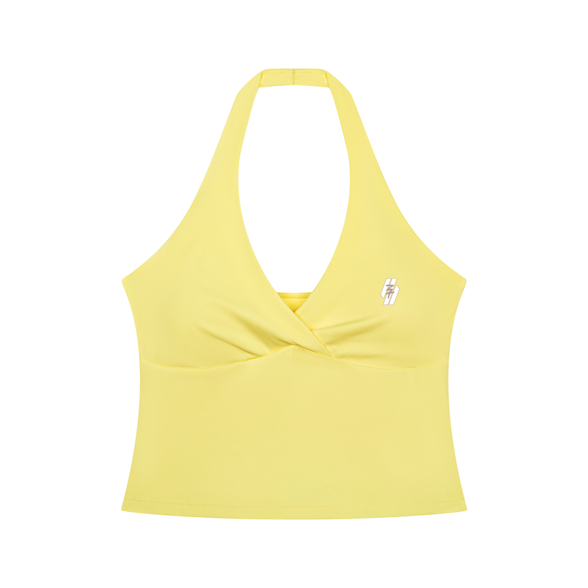 26 Essential - Women’s Ruched Halter Tank Top