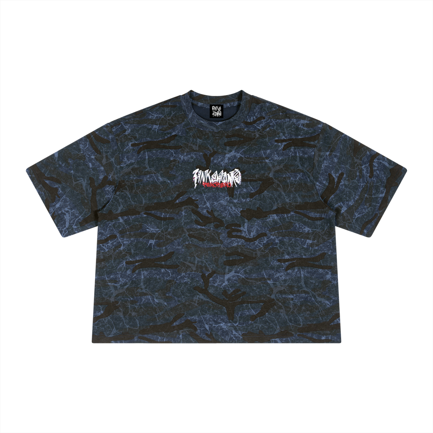 Boxy Camo Tee