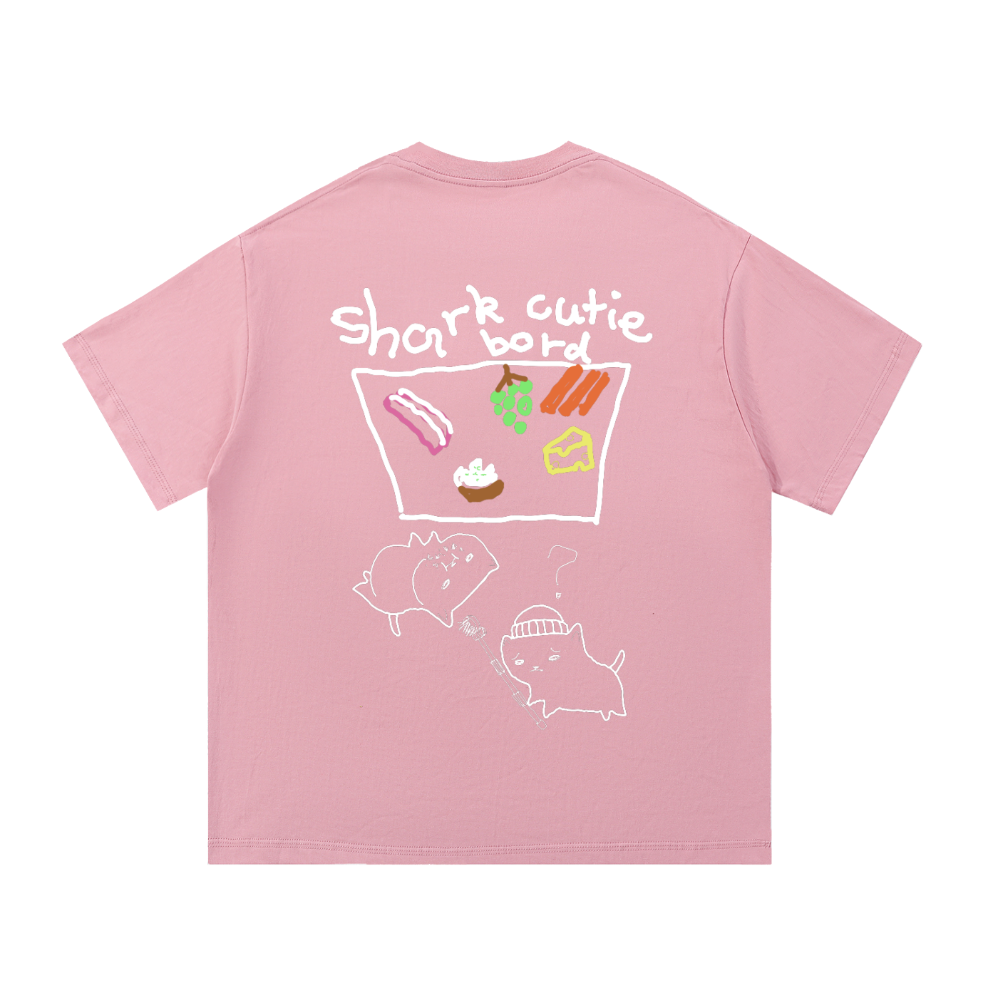 shark cutie board - Essential Cotton T-Shirt