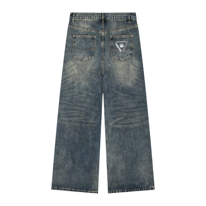 Iconic - Vintage Wash Denim Jeans
