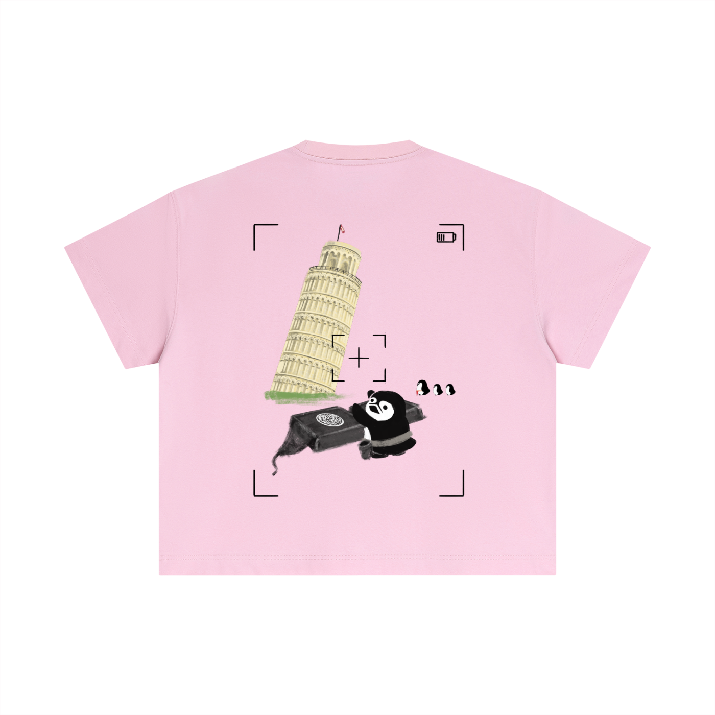 DinkoDunko: Spotting Pisa - Essential Boxy Tee
