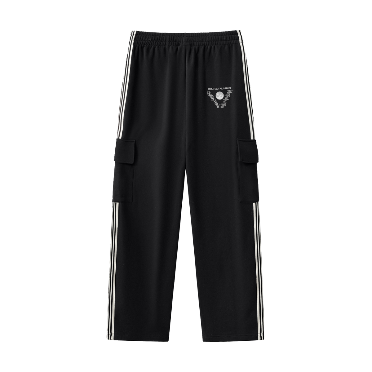 Iconic - Side Stripe Straight-Leg Pants