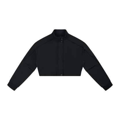 Special Grade - Women's Cropped Button-Front Jacket