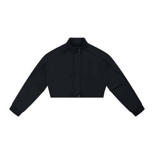 Special Grade - Women's Cropped Button-Front Jacket