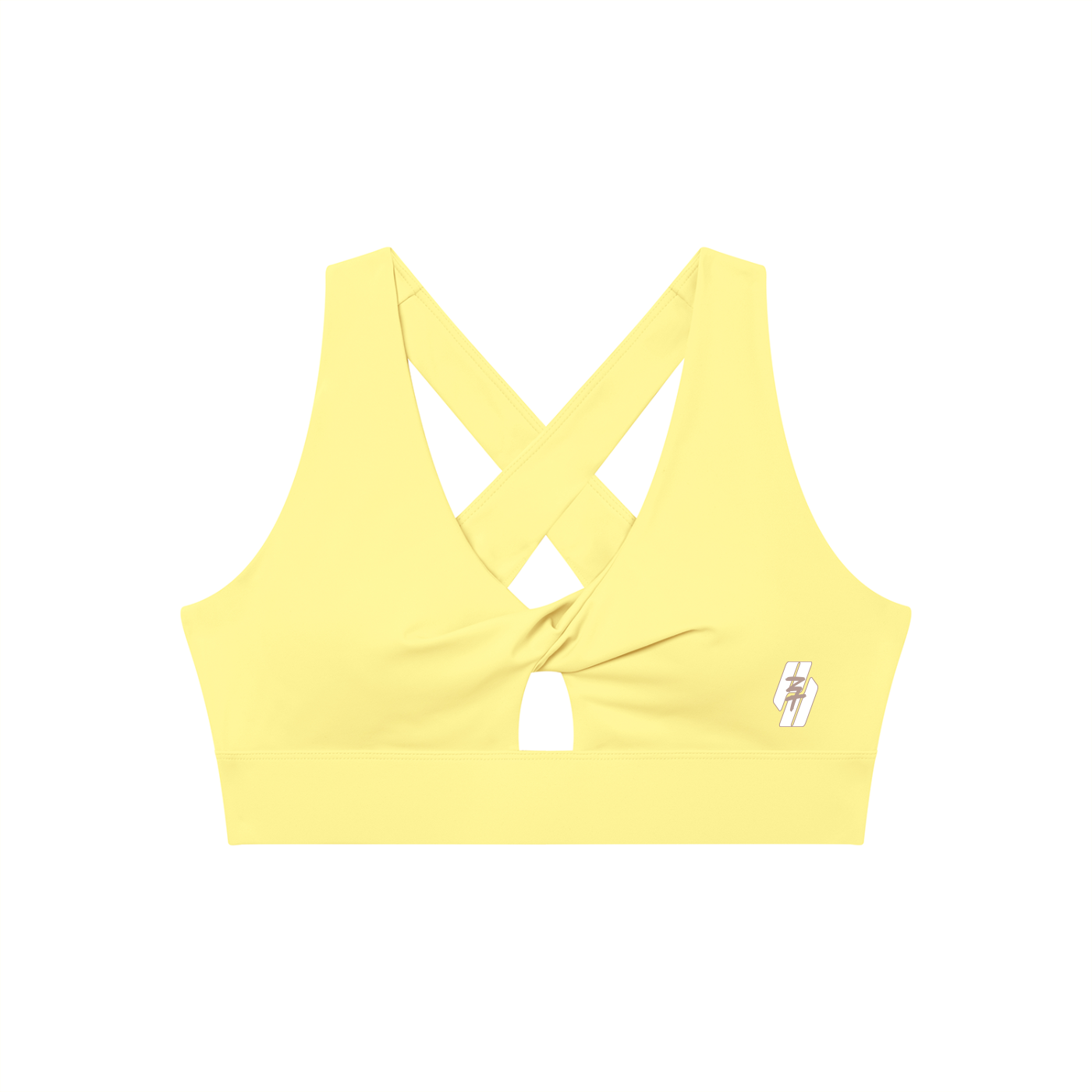 26 Essential - Twist Front V-Neck Sports Bra