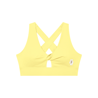 26 Essential - Twist Front V-Neck Sports Bra