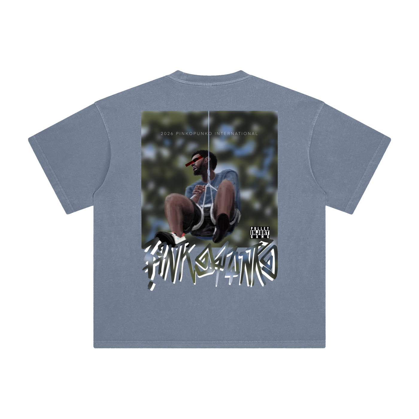Neighbours think I'm selling chalk - Enzyme Washed Tee