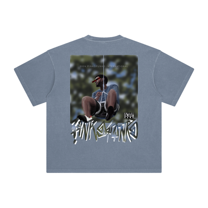 Neighbours think I'm selling chalk - Enzyme Washed Tee