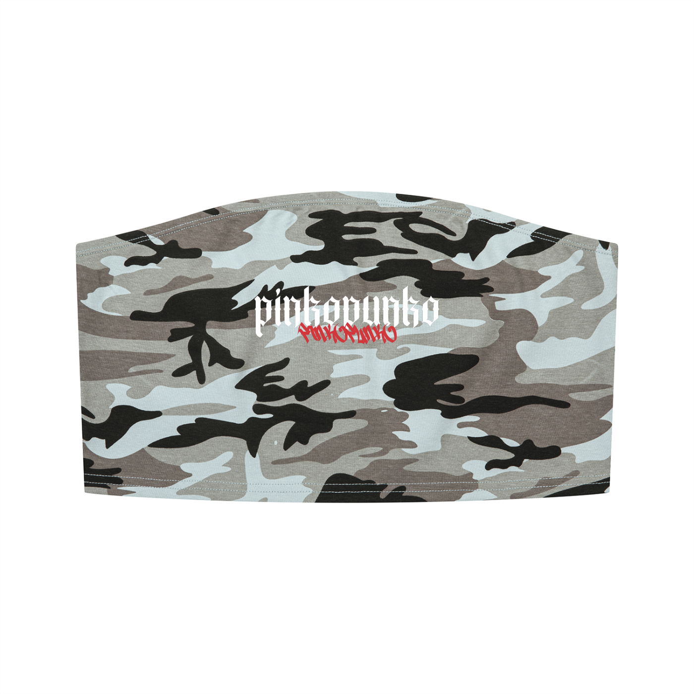 Iconic - Women’s Camo Cropped Tube Top