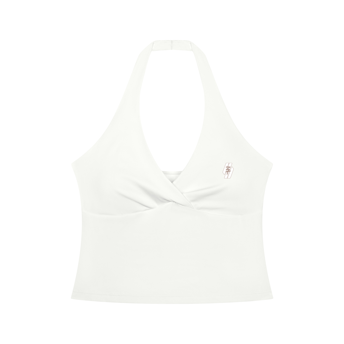 26 Essential - Women’s Ruched Halter Tank Top