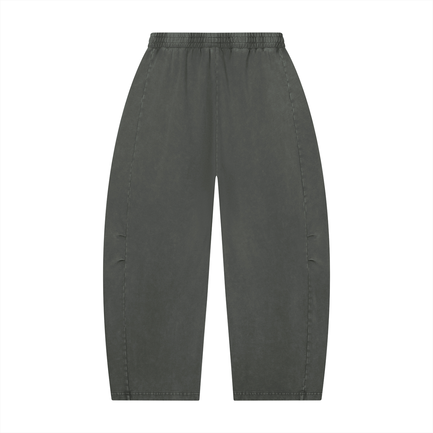 Simple - Mineral Wash Barrel Leg Pants
