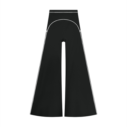 26 Essential - High Rise Topstitching Flared Leggings