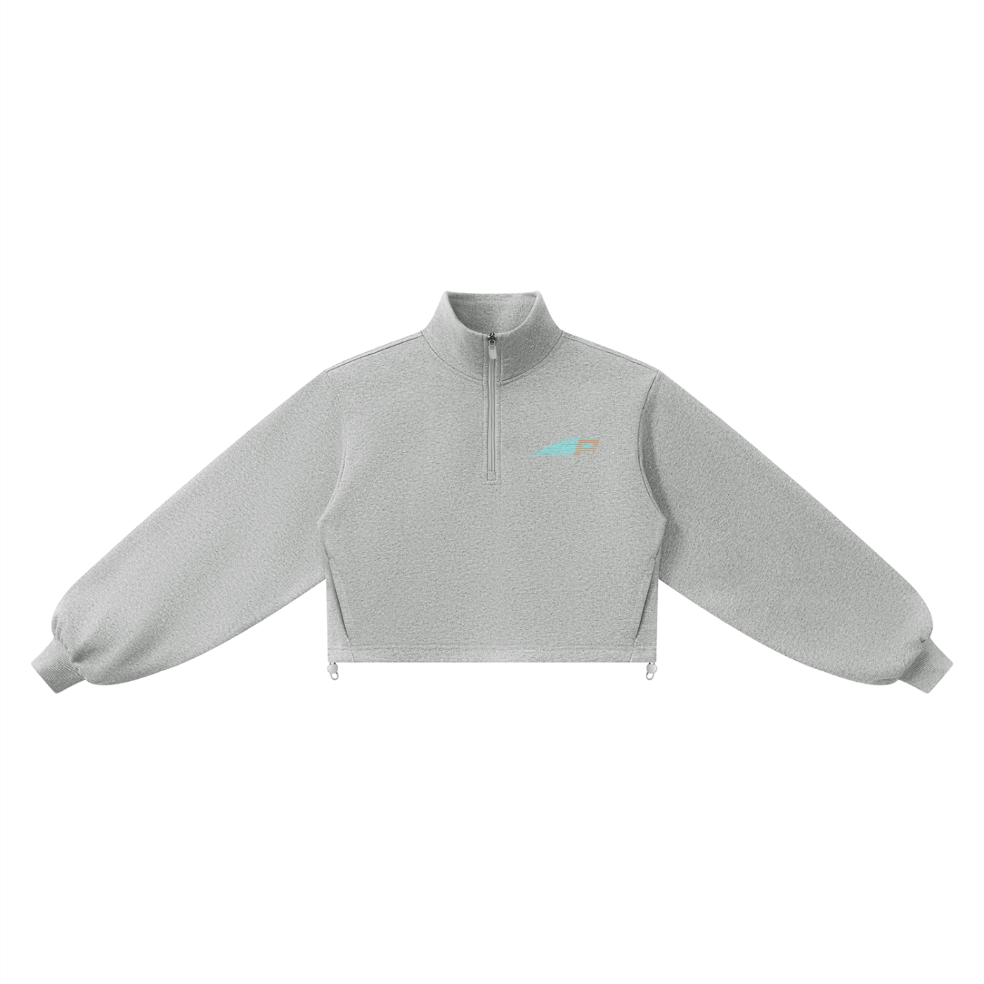 Run x Climb - Women’s Mock-Neck Quarter-Zip Sweatshirt