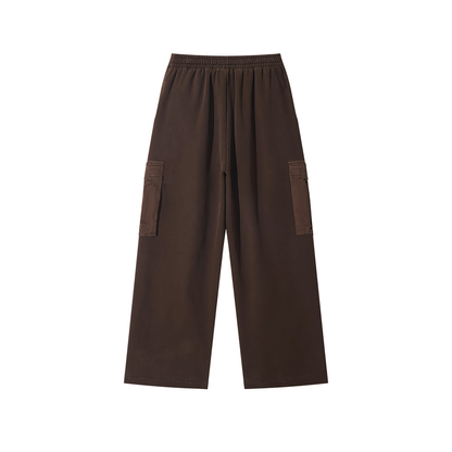 Iconic - Sunfade Washed Wide Leg Cargo Pants