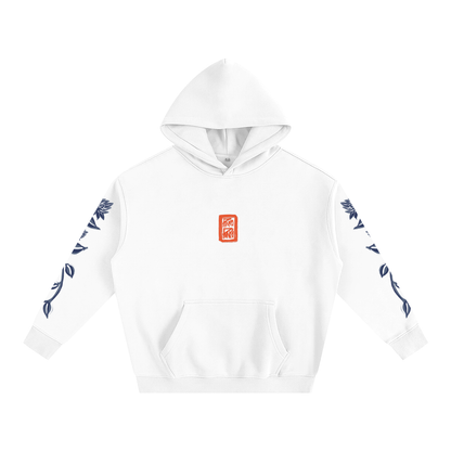 Phoenix and Dragon (Chinese Pottery) - Oversized Hoodie