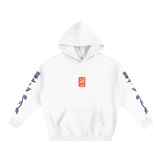 Phoenix and Dragon (Chinese Pottery) - Oversized Hoodie