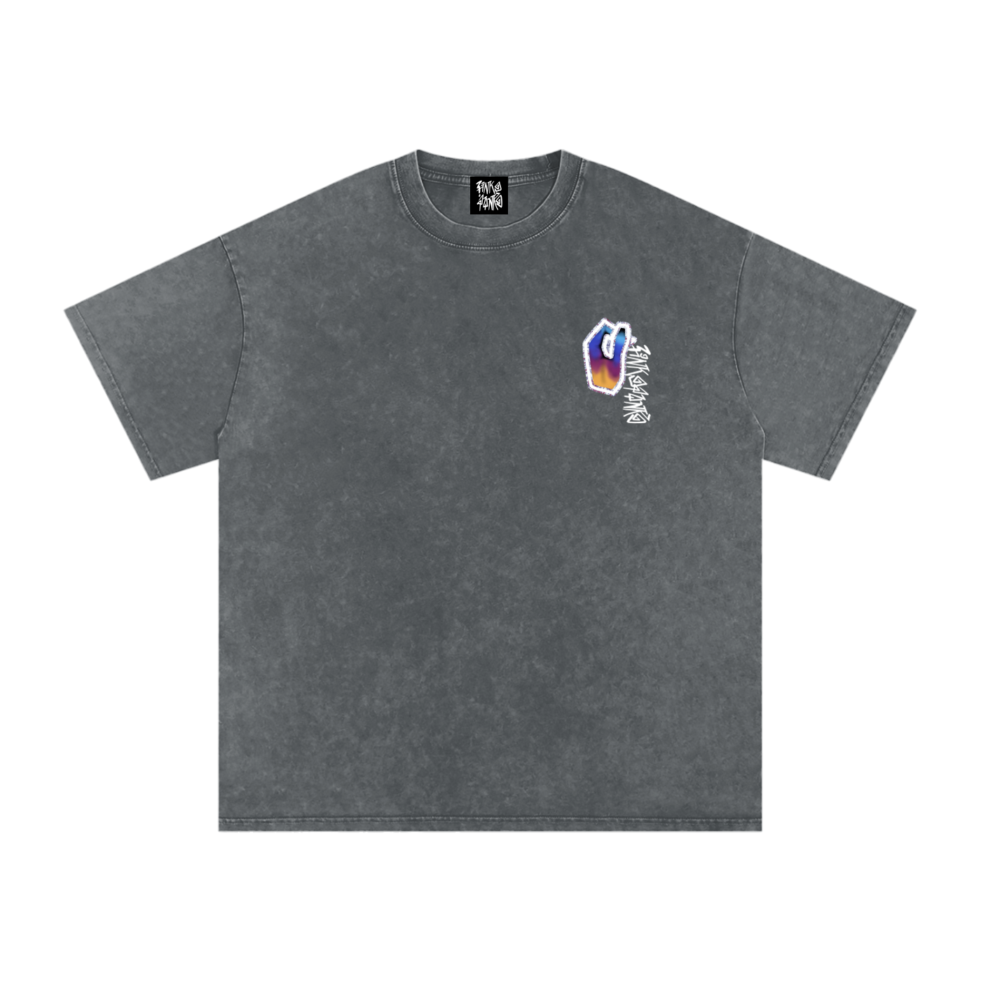 Full Crimp - Snow Washed Oversized Tee