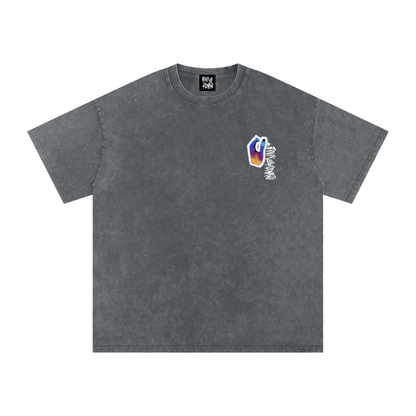 Full Crimp - Snow Washed Oversized Tee