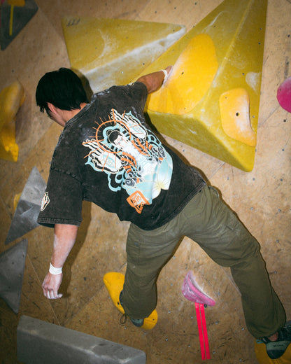 Buddha's Enlightenment - Oversized Washed Tee