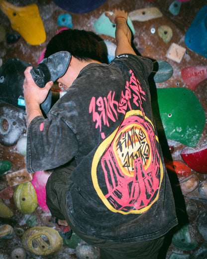 Darkness and Control - Oversized Washed Tee