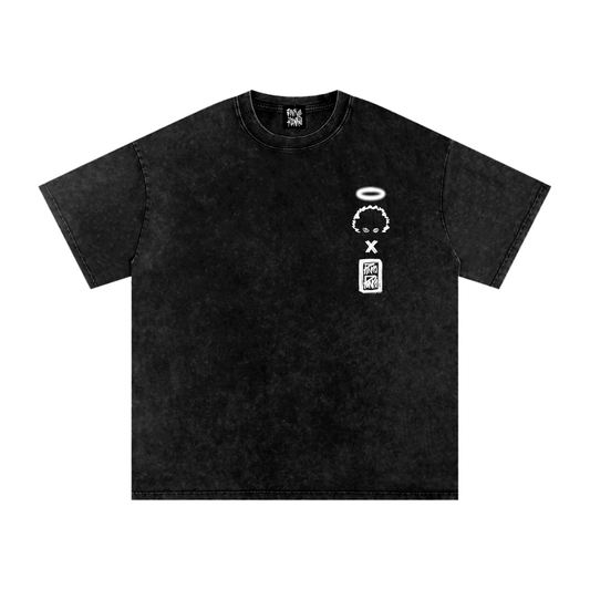 Olive x Pinko Collab Vol.1 - Washed Oversized Tee