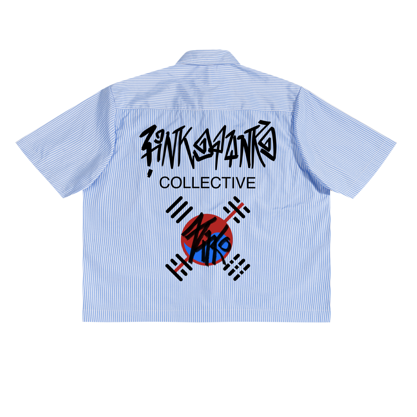 Graffiti Collective - Boxy Stripe Shirt