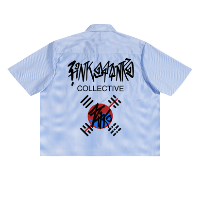 Graffiti Collective - Boxy Stripe Shirt