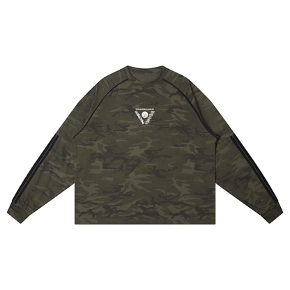 Iconic - Camo Loose Long Sleeve T-Shirt