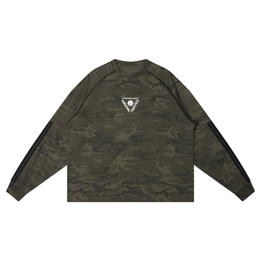 Iconic - Camo Loose Long Sleeve T-Shirt