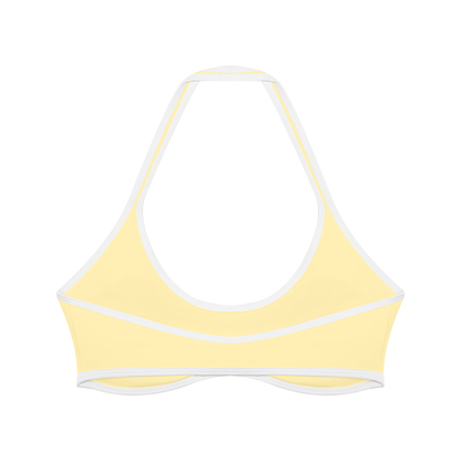 26 Essential - Women's Halter Color Block Sports Bra