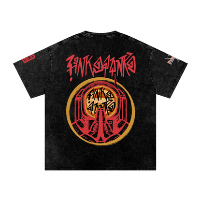 Darkness and Control - Oversized Washed Tee