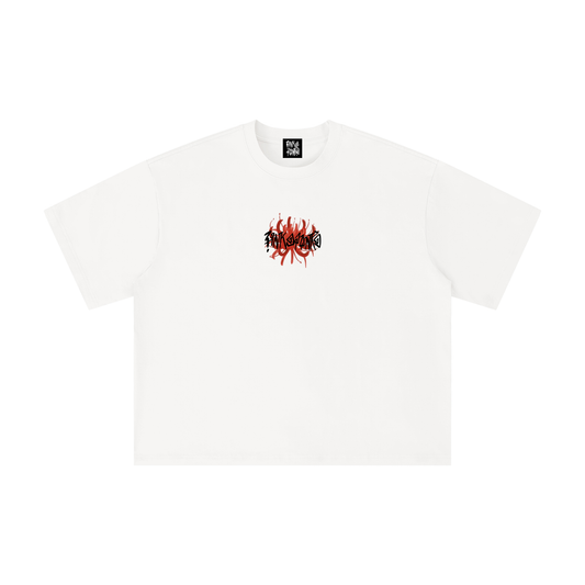 Skeleton Lily - Oversized Boxy Tee