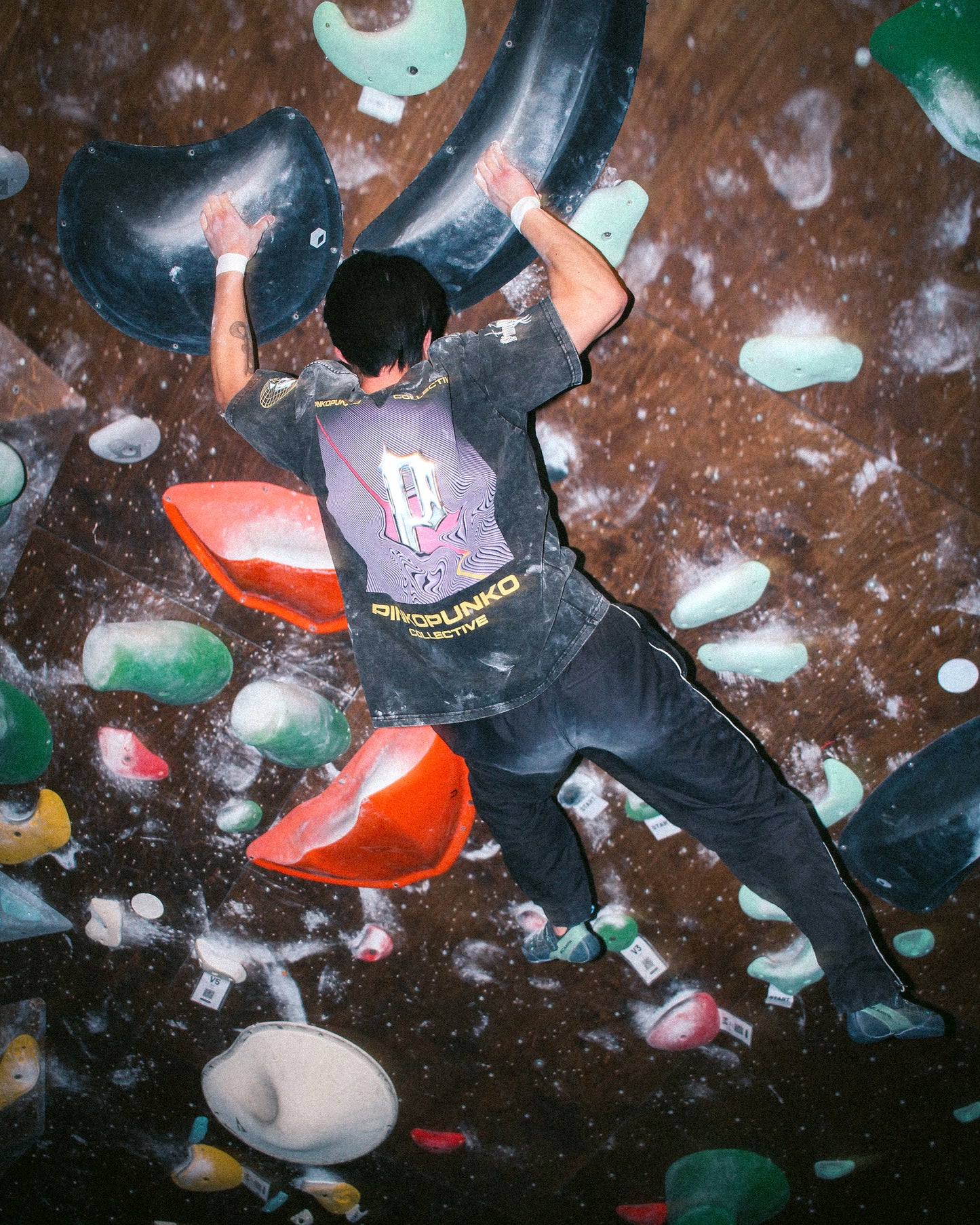 The Art in Motion - Oversized Washed Tee