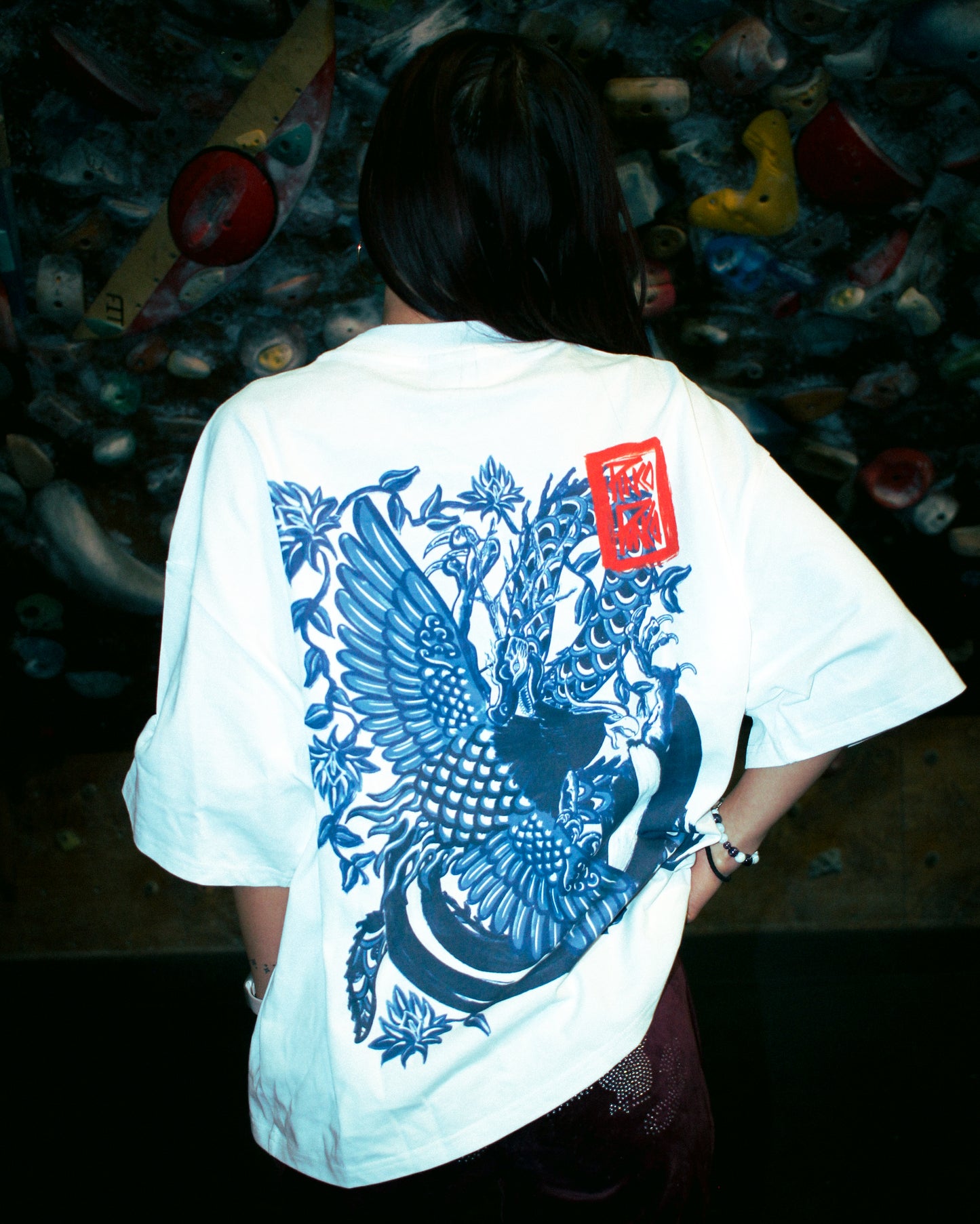 Phoenix and Dragon (Chinese Pottery) - Boxy Tee
