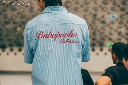 Performative Climber's Uniform - Boxy Stripe Shirt