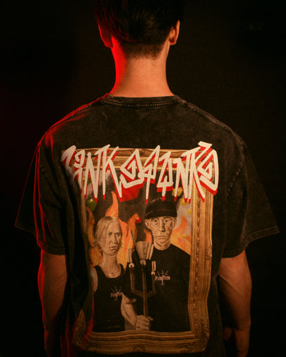 Climber's Gothic - Oversized Washed Tee